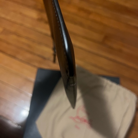 Christian Louboutin Multicolor 'Love' Black Clutch - Picture 6 of 14